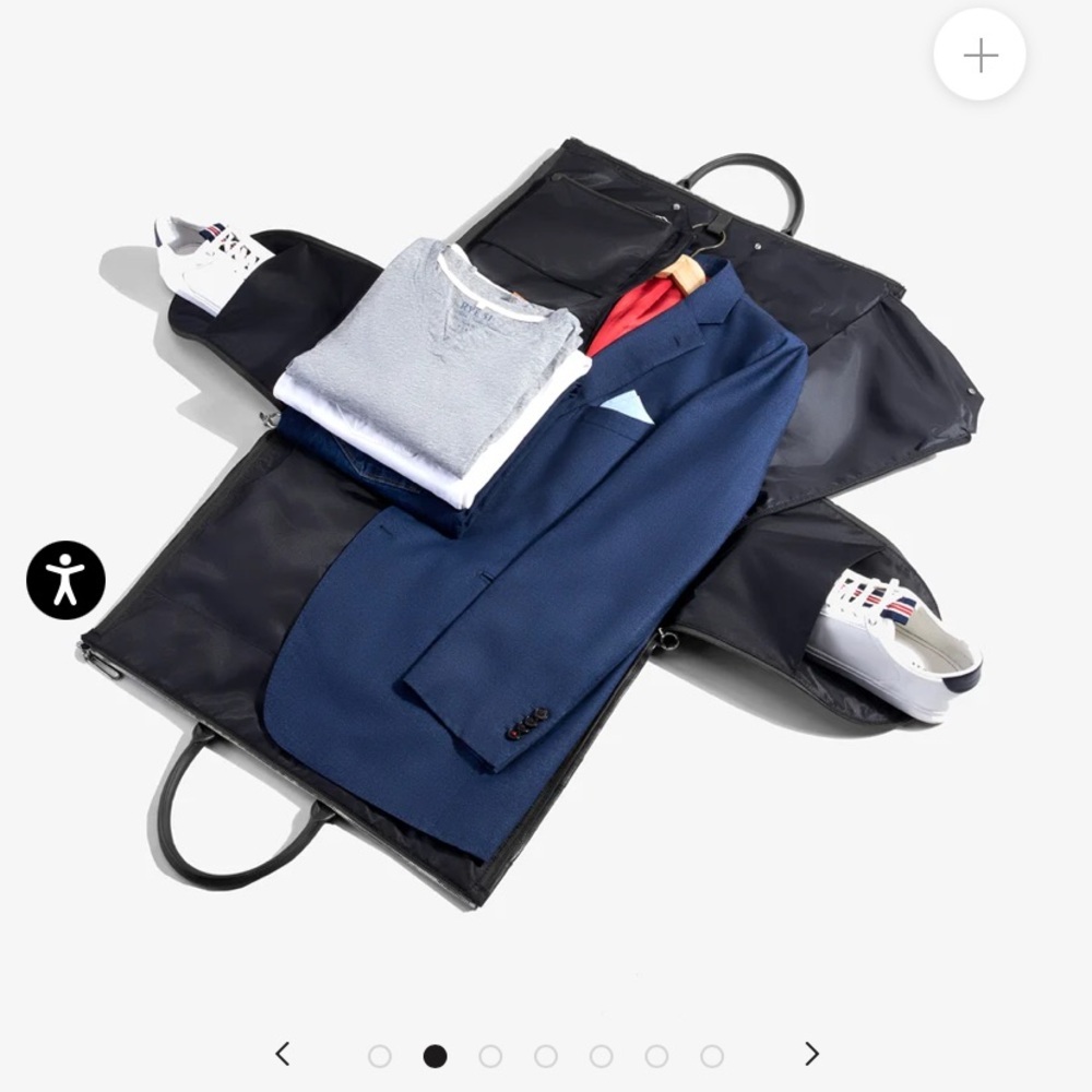 HOOK + ALBERT premium leather garment weekender - Picture 4 of 12